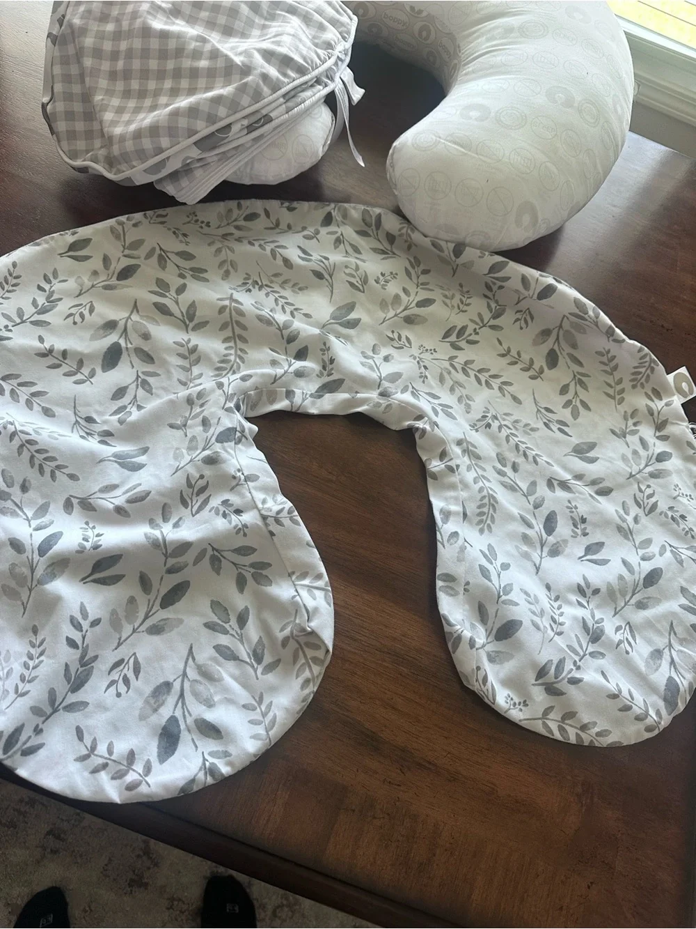Boppy White Nursing Support Pillow